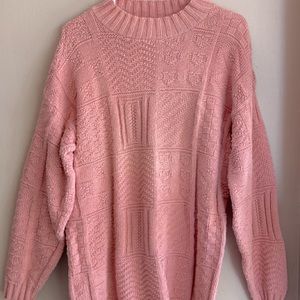 Soft Girl Pink Cozy Sweater